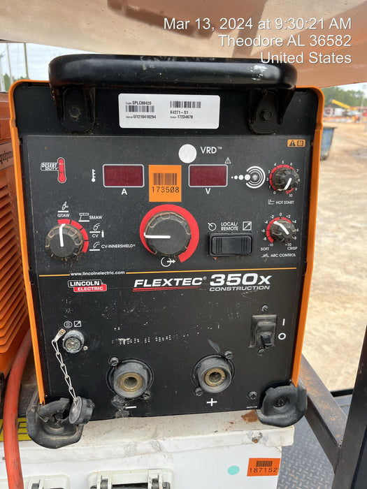 2021 LINCOLN ELECTRIC FLEXTEC 350X