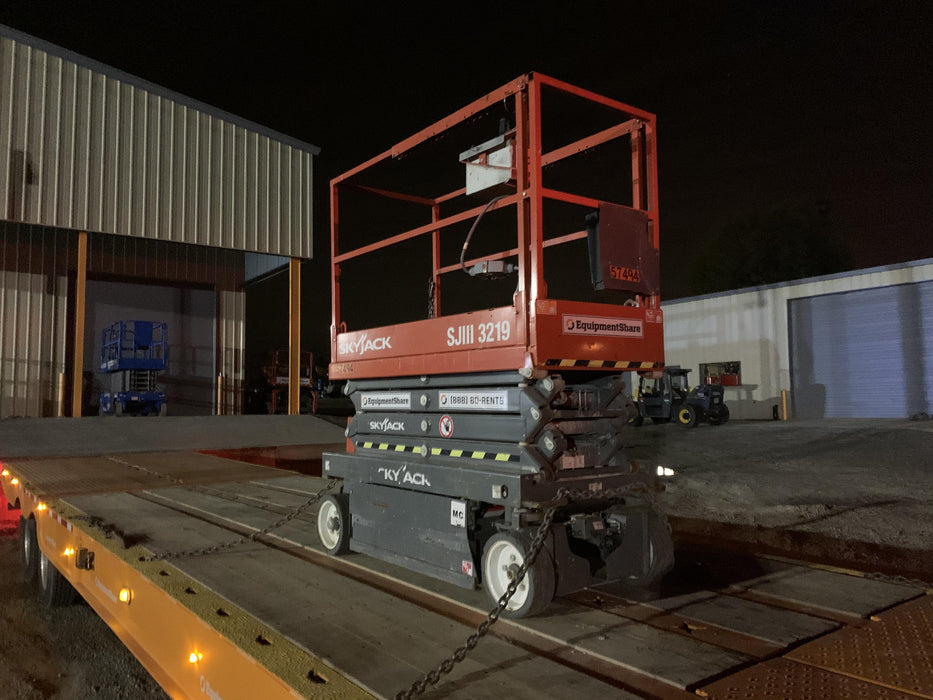 2017 Skyjack SJIII-3219 Standard Rental Specs