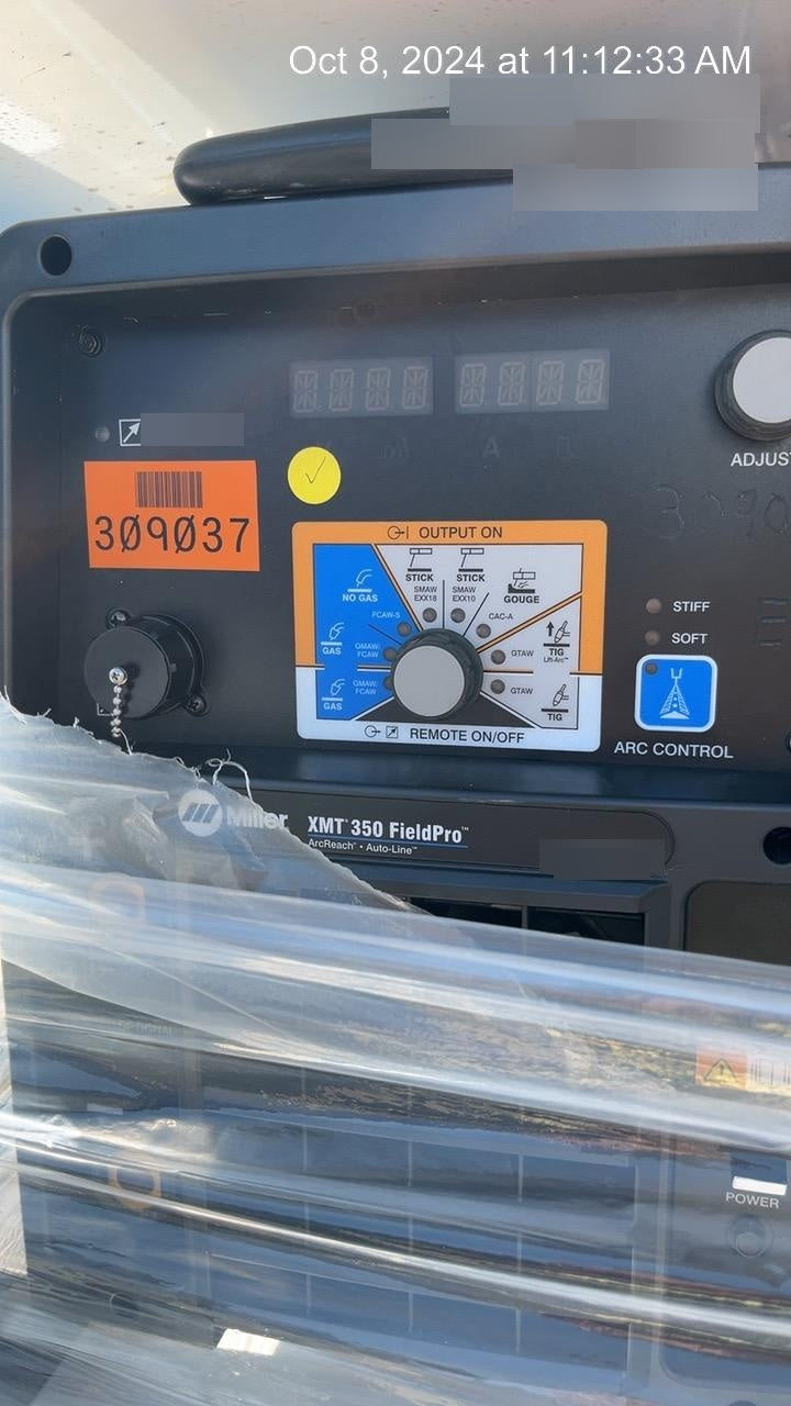 2023 MILLER ELECTRIC XMT 350