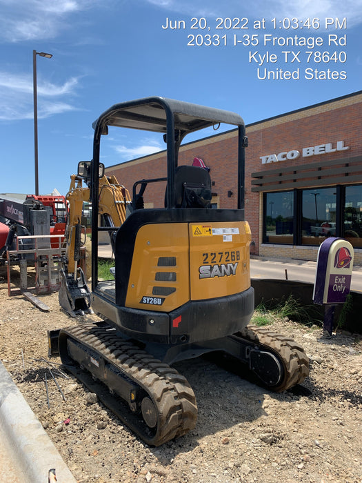 2022 SANY SY26