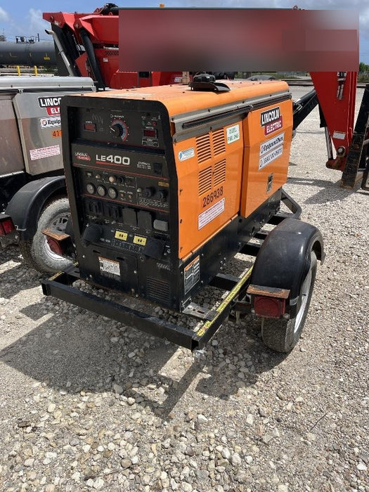 2022 Lincoln Electric LE400 Kubota V1505, Trlr, Cable Rack, Light Kit, ES Decals, T3