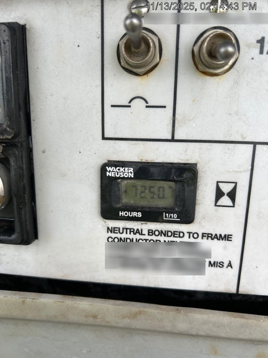 2018 Wacker Neuson LTV6L-MH Wacker Neuson LTV6L Mobile Light Tower w/Fuel Level Sensor Installed