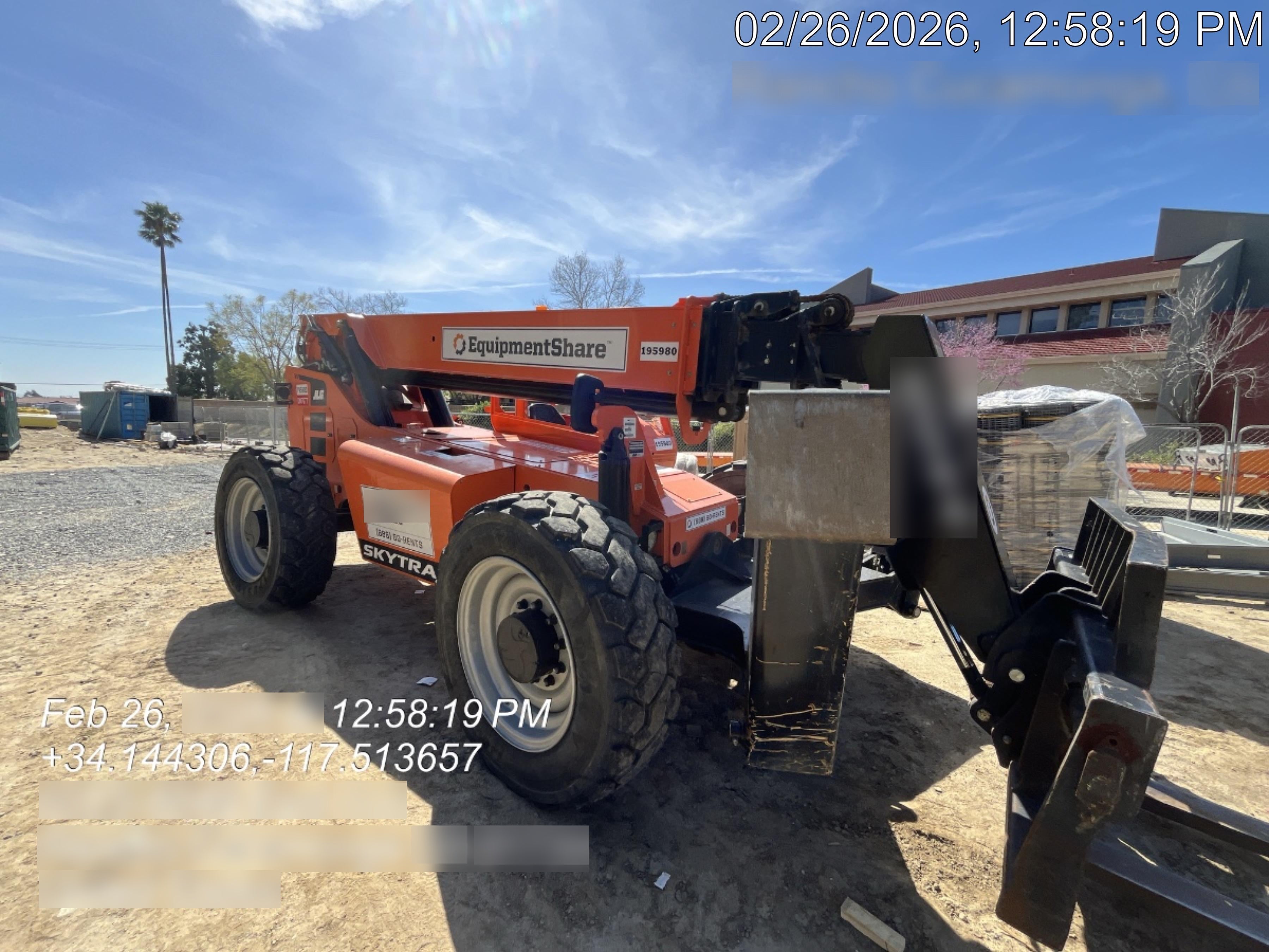 2021 SKYTRAK 10054