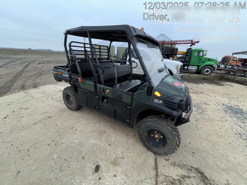 Kawasaki Mule PRO-DXT Movement Alarm, Beacon, Hard Top, ES Track Hardware