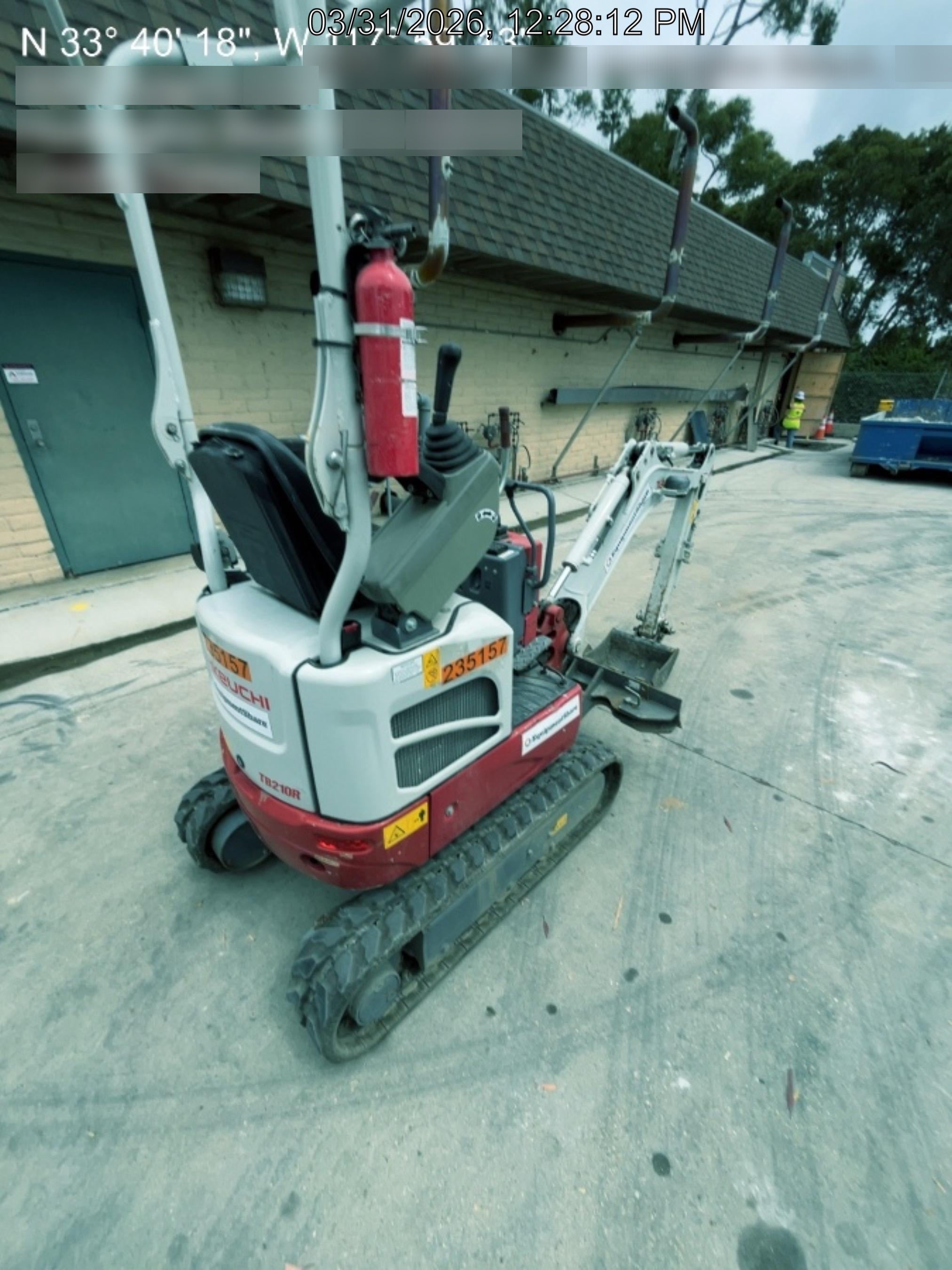 2022 TAKEUCHI TB210R