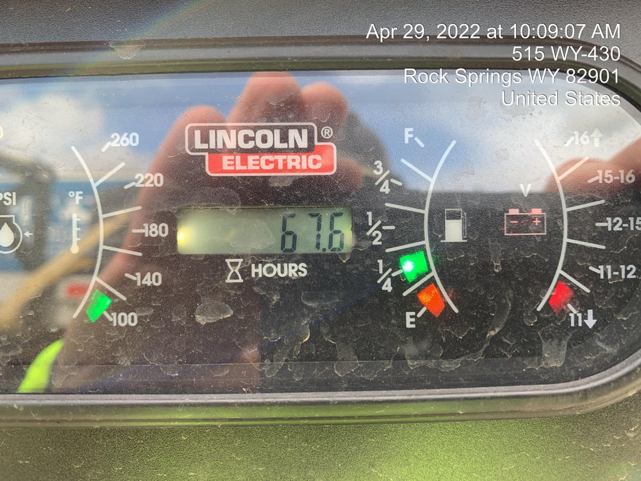 2021 Lincoln Electric Vantage 549X Ready Pak 3, ORANGE (includes trailer, cable rack, fender light kit)