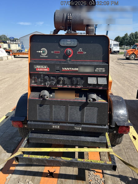 2021 Lincoln Electric Vantage 549X Ready Pak 3, ORANGE (includes trailer, cable rack, fender light kit)