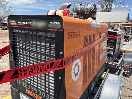 2022 Lincoln Electric Vantage 549X Crosslink Technology, Trailer Mounted, ES Decals, T3