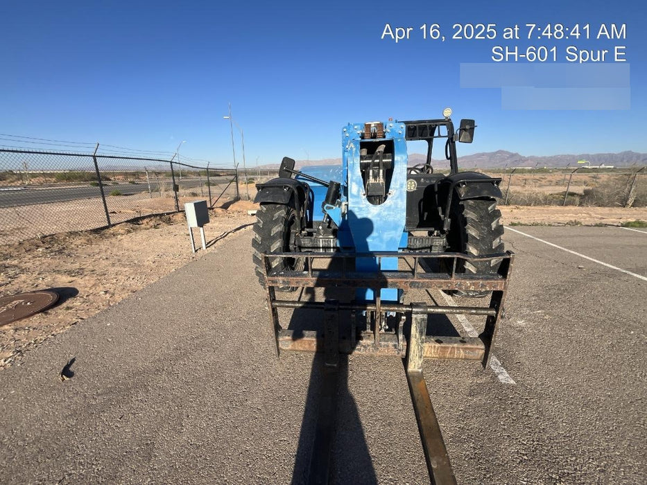 2018 Genie GTH-844 Genie GTH-844 w/ROPS, Work Lights, Solid Tires, RH Cab Mesh, Beacon, 60" Carriage and Forks