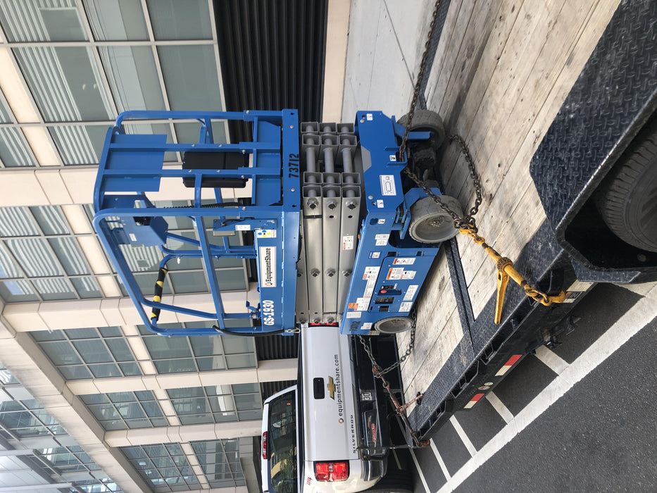 2020 Genie GS-1930 Fixed rails with chain entry gate - Pre A92.20