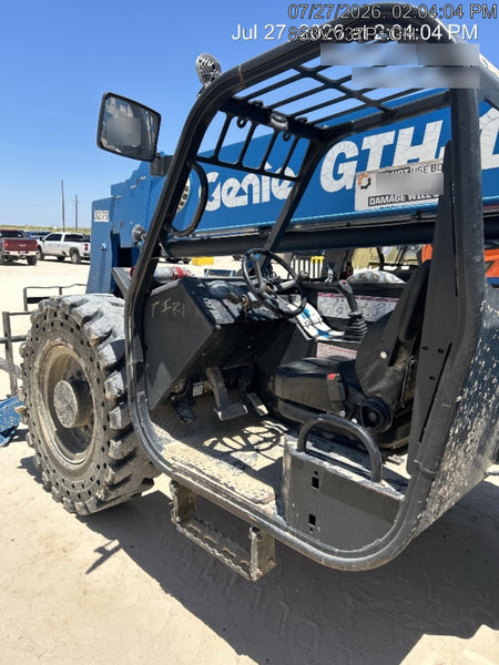2017 Genie GTH-1056 Solid Tires, 60" carriage, Light Kit, Open ROPS