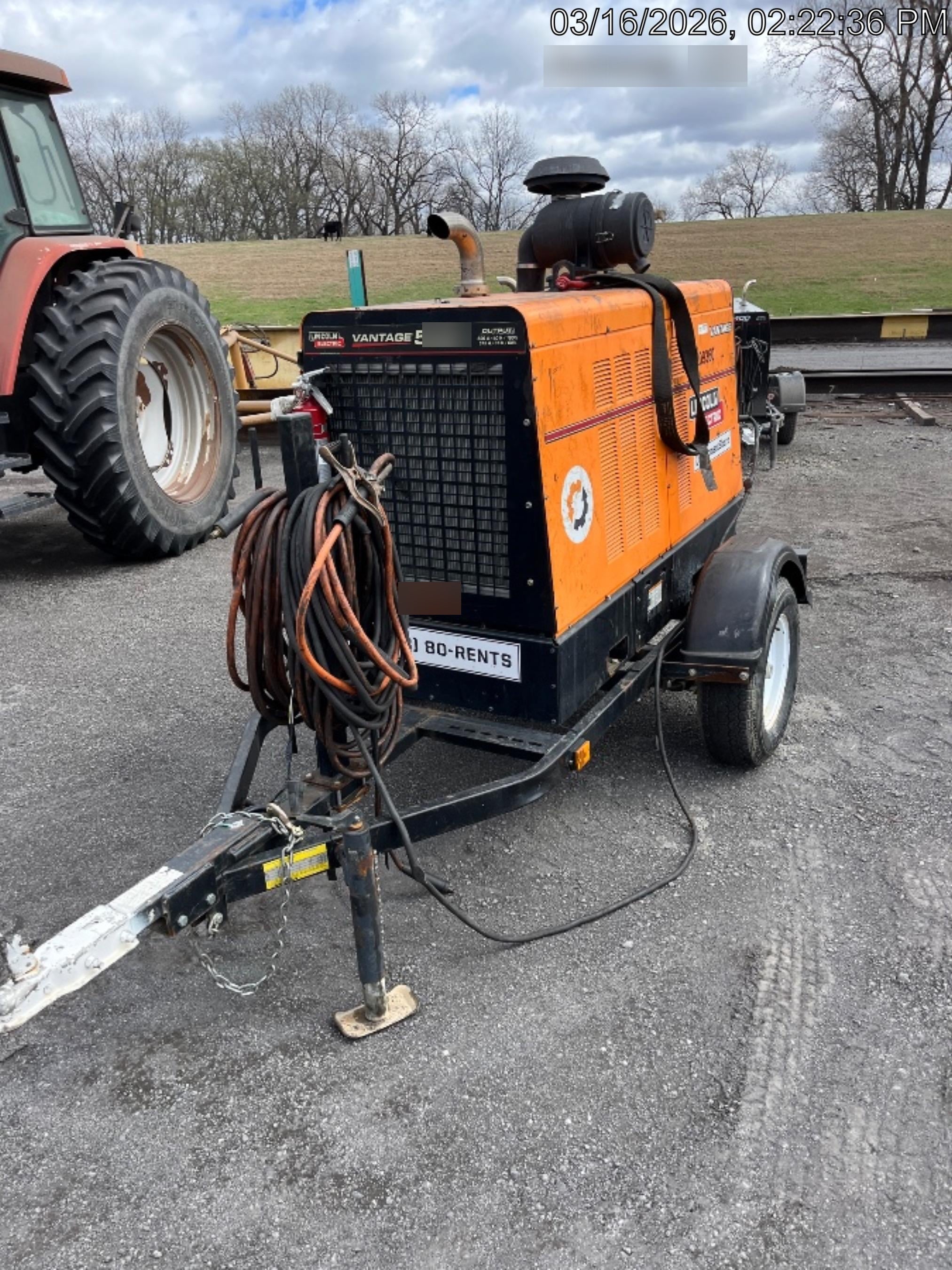 2022 Lincoln Electric Vantage 549X VANTAGE 549X READY-PAK 3