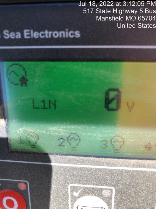 2022 Allmand NLV3GR (4) LED Light Fixture 350W, 23' Vertical Mast, 3kW Prime, Towable, Deep Sea L401, Leveling Jacks, Yanmar T4F 5.8hp