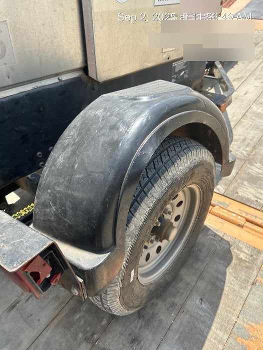 2019 Lincoln Electric Vantage 322 Welder Ready-Pak 3, Two wheel trailer, Fender and Light kit, Cable Rack