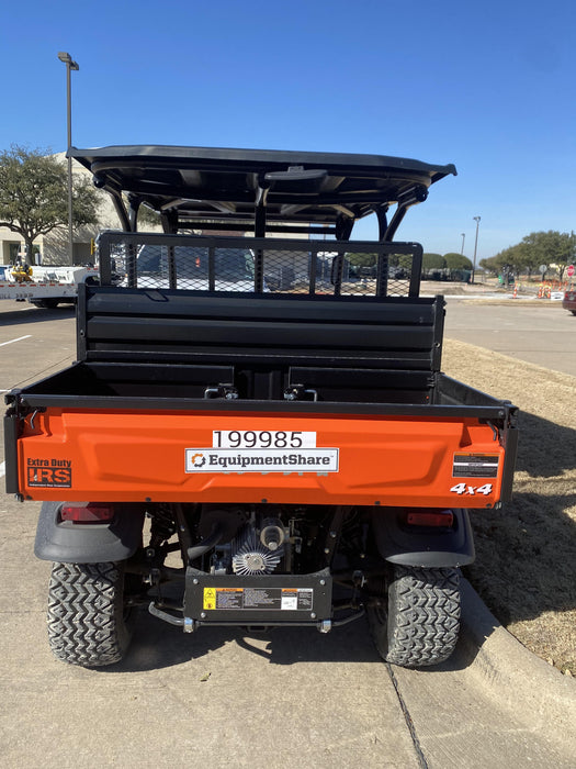 2022 Kubota RTV-X1140W-H Plastic Canopy, Windshield Acrylic Clear, LED Strobe Light, Wire Harness Kit, Back up Alarm