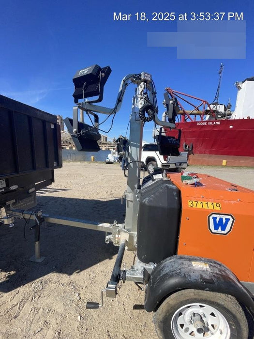 2023 Wanco WLTT-4MM4K Diesel, Deep Sea Controller, Shore Power Plug, Auto Start, (4) 350W LED Floodlights, 4kW Generator, 60 Gal Fuel Tank, 2" Ball, T3