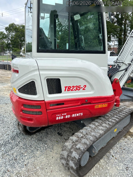 2025 TAKEUCHI TB235-2CR