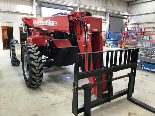 2020 Manitou MTA8044 74hp T4F, Open ROPS, Cab and Boom LED work lights, Auxiliary Hydraulics, Solid Tires, Amber strobe, Lift Hook w/66" Carriage, 60" Forks