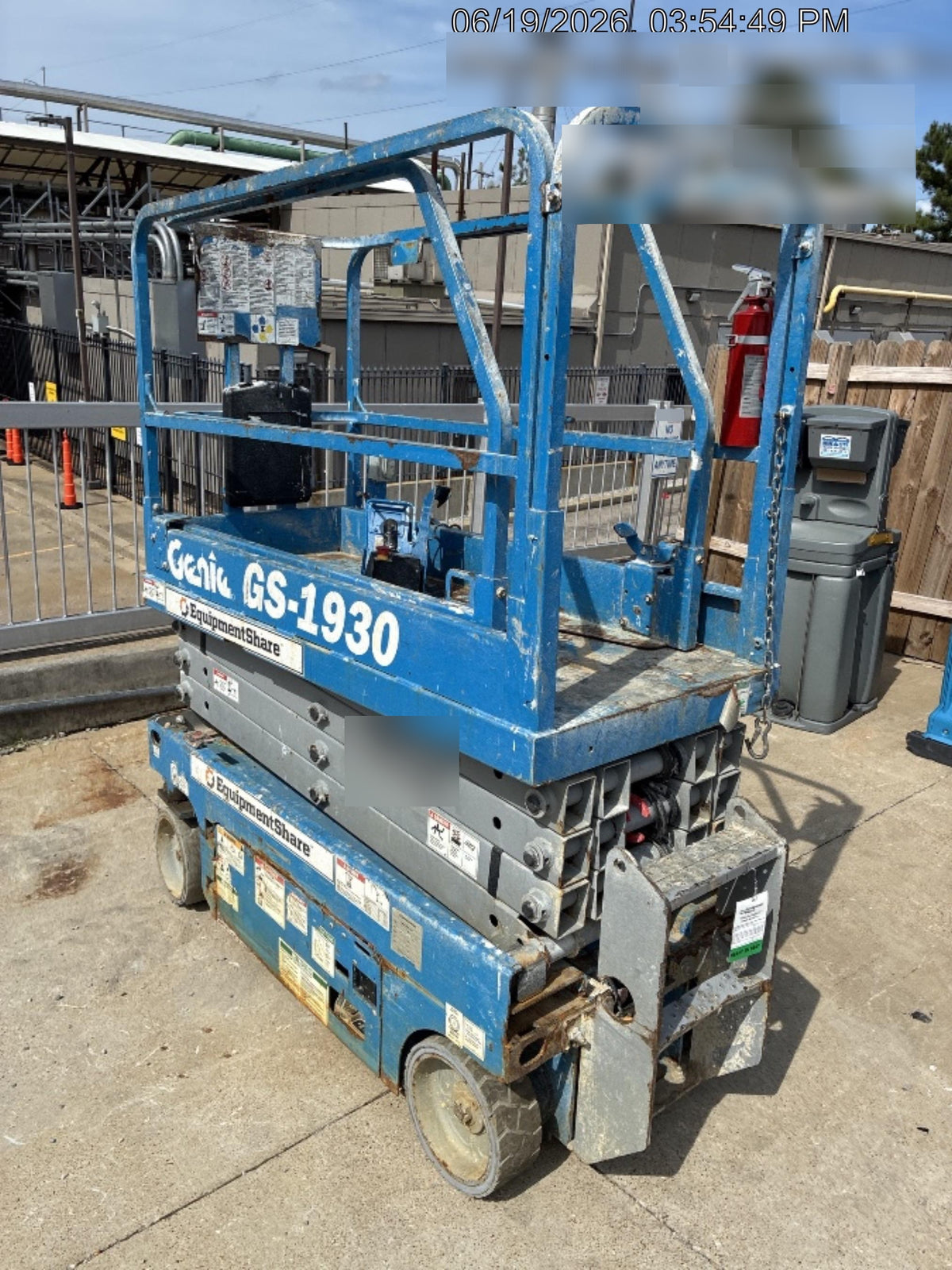 2018 Genie GS-1930 Genie GS-1930 Scissor Lift w/Standard Options