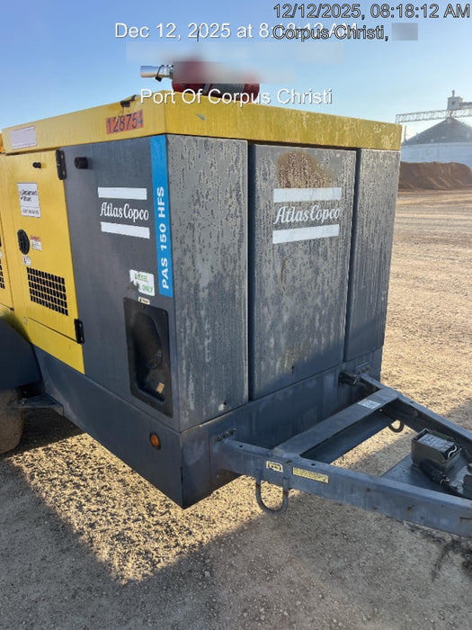 2020 ATLAS COPCO PAS 150 HF CS Enclosed