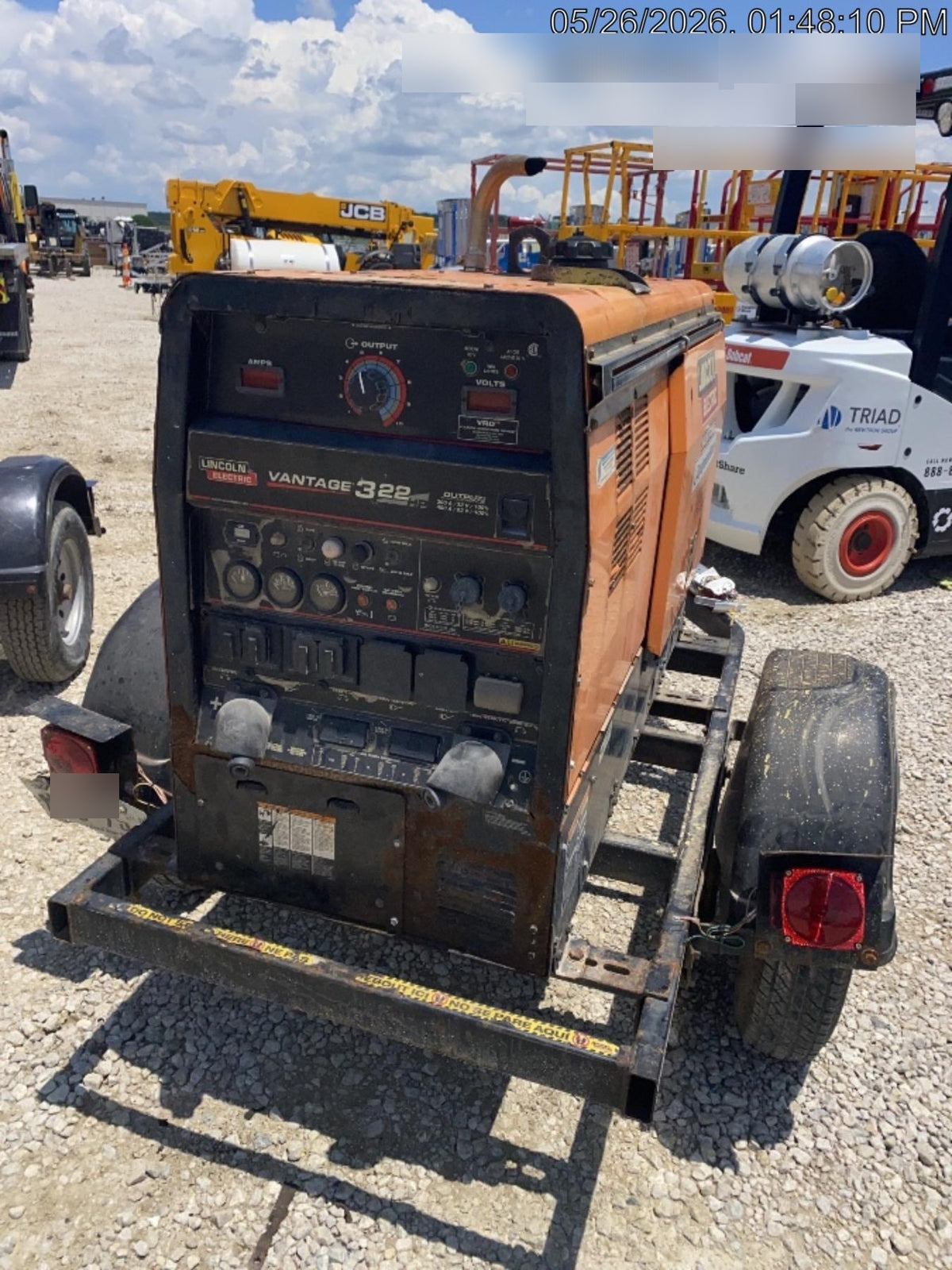 2021 Lincoln Electric Vantage 322 VANTAGE 322 READY-PAK 3
(EQUIPMENTSHARE)