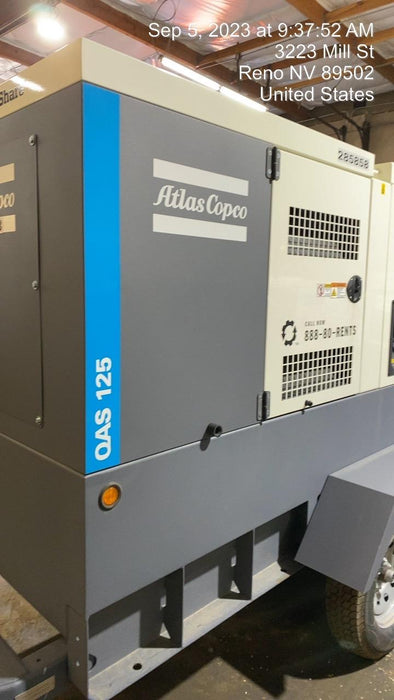 2022 ATLAS COPCO QAS 125