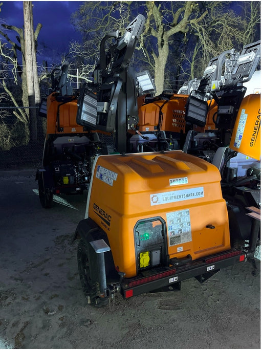 2024 Generac MLT2 Diesel, Flex Switch 120V Input, Powerzone Controller, 
(4) 320W LED Lights, 4kW Generator, 39.9 Gal Fuel Tank, 2" Ball, T3