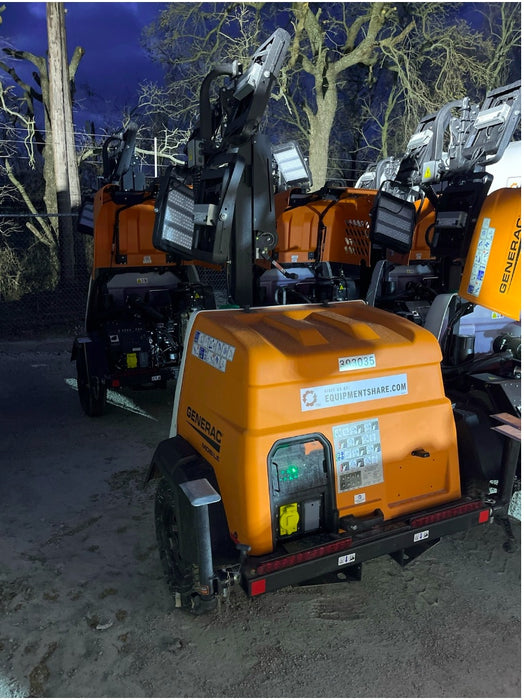 2024 Generac MLT2 Diesel, Flex Switch 120V Input, Powerzone Controller, 
(4) 320W LED Lights, 4kW Generator, 39.9 Gal Fuel Tank, 2" Ball, T3