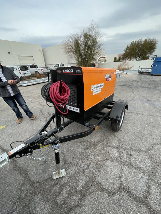 2022 Lincoln Electric LE400 Kubota V1505, Trlr, Cable Rack, Light Kit, ES Decals, T3