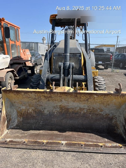 2019 John Deere 310LEP 4WD, Canopy, Standard dipper, ISO Controls, Rear Auxiliary Hydraulics, Manual QC w/Buckets: 12”, 18”, and 24”