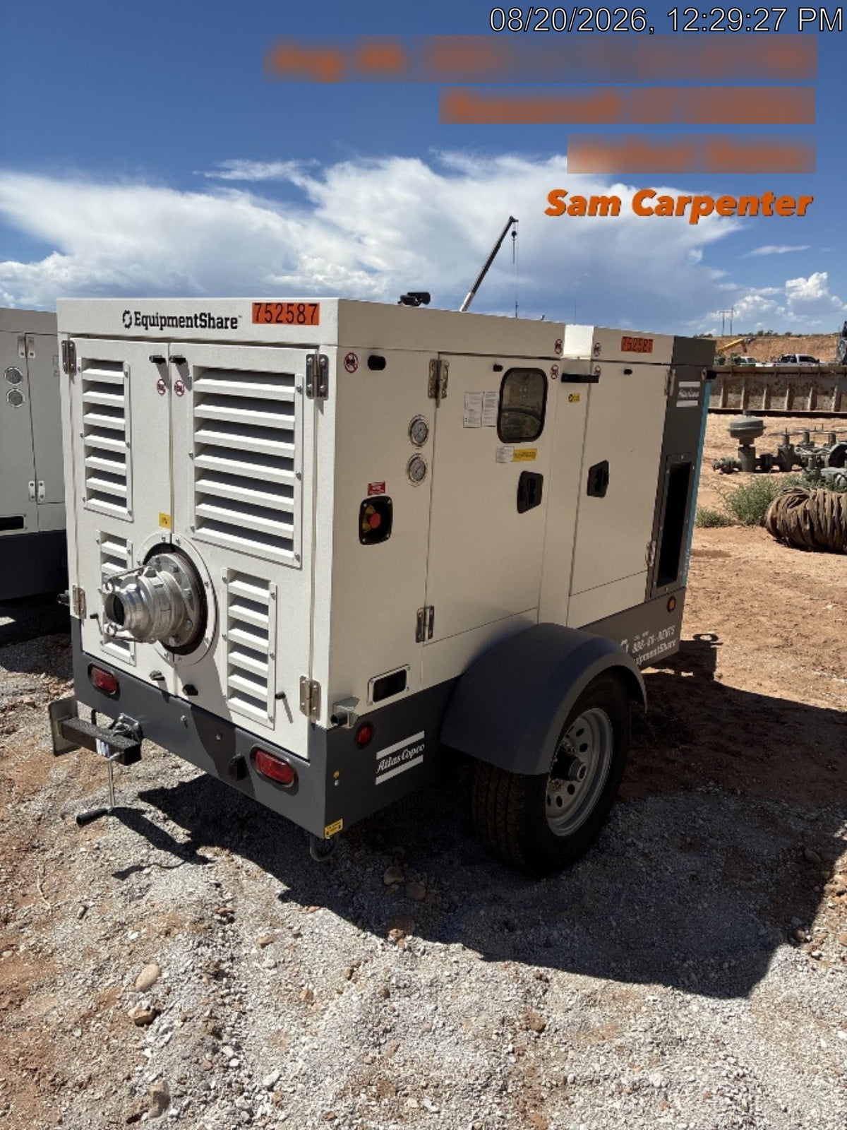 2026 ATLAS COPCO PAC F66 KD-S