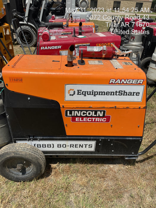 2020 Lincoln Electric Ranger 305 LPG Engine Driven Welder (Kohler®) One-Pak