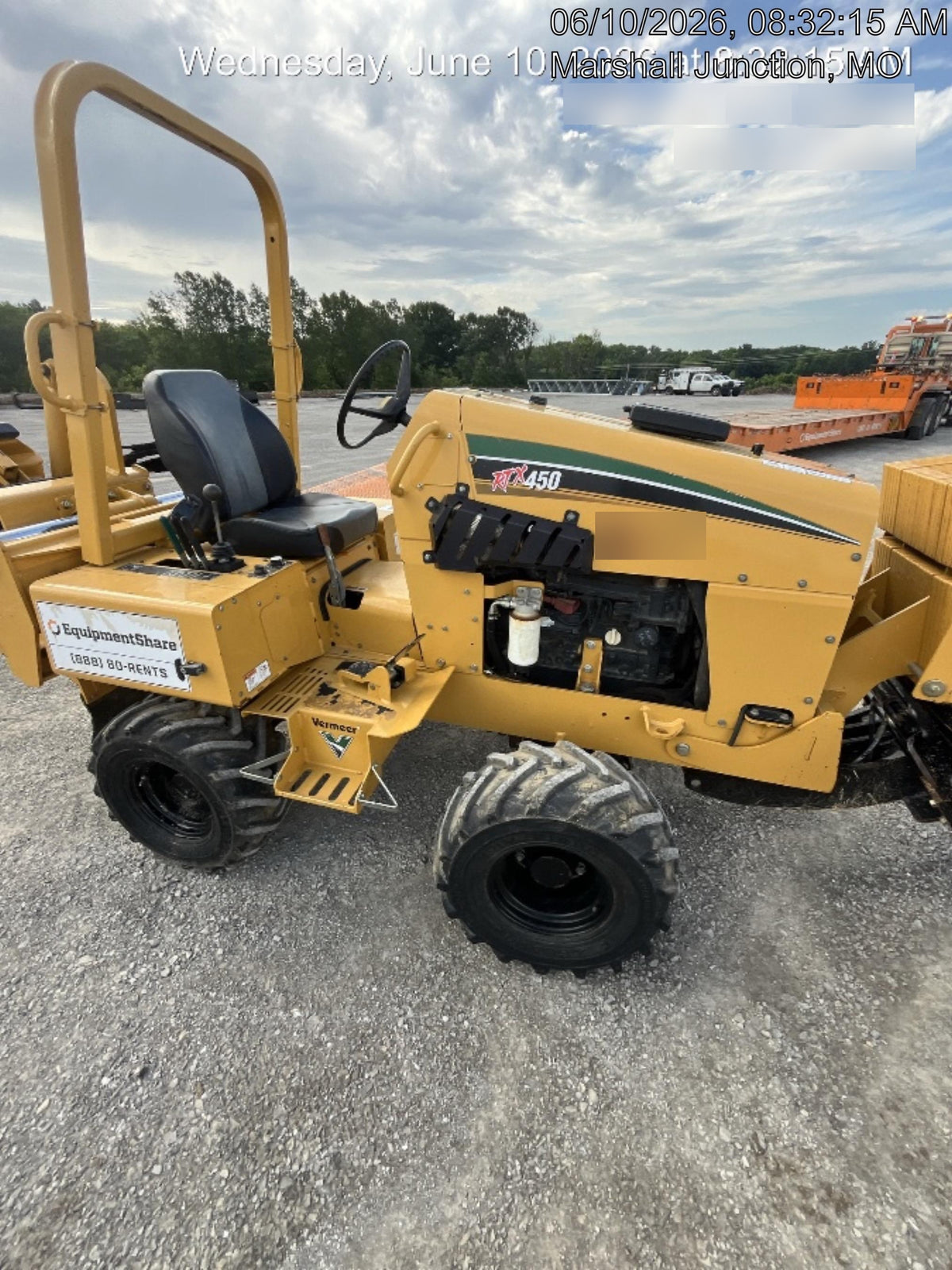 2019 VERMEER RTX450
