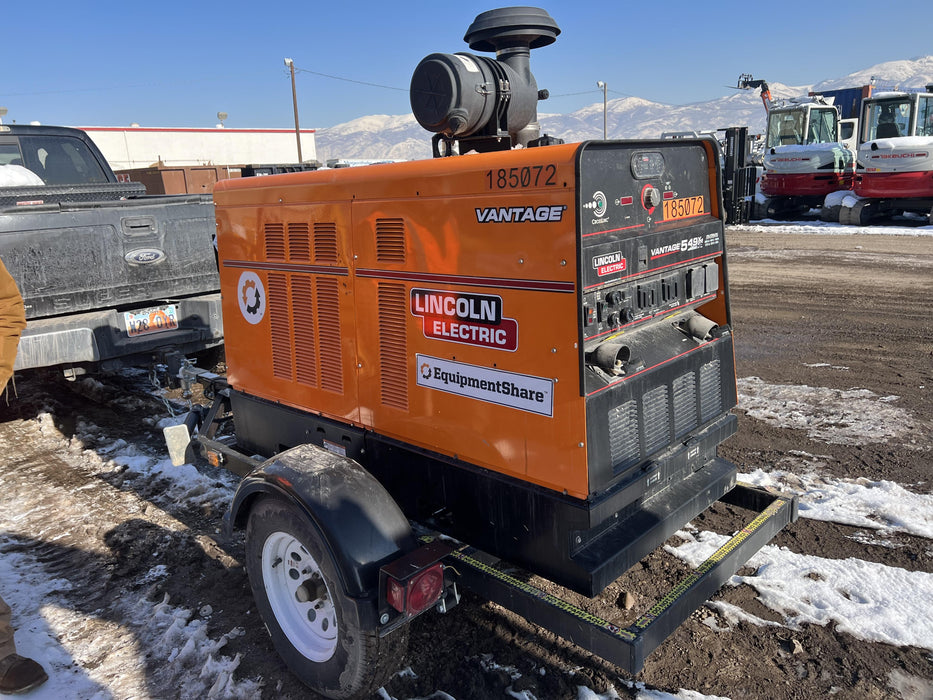 2021 Lincoln Electric Vantage 549X Ready Pak 3, ORANGE (includes trailer, cable rack, fender light kit)