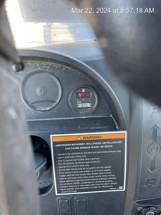 2022 Club Car CA1700D Canopy, Diesel, 4 Passenger