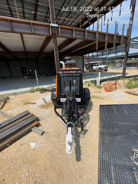 2021 Lincoln Electric Vantage 549X Ready Pak 3, ORANGE (includes trailer, cable rack, fender light kit)