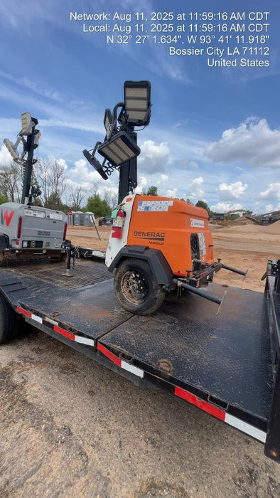 2023 Generac MLT2 Diesel, Flex Switch 120V Input, Powerzone Controller, (4) 320W LED Lights, 4kW Generator, 39.9 Gal Fuel Tank, 2" Ball, T3
