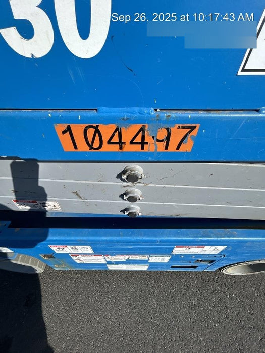 2020 Genie GS-1930 Standard Machine, 800W Inverter