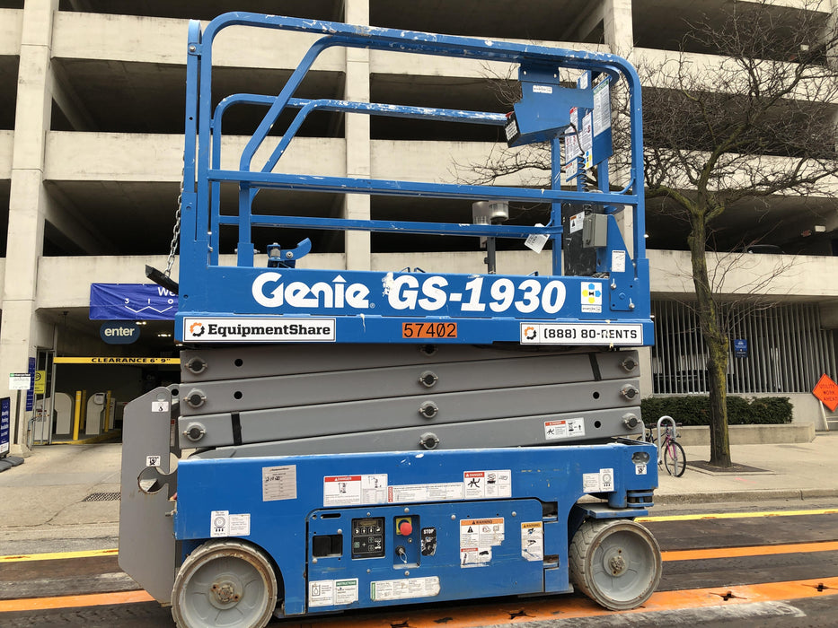 2016 Genie GS-1930 Standard Rental Specs
