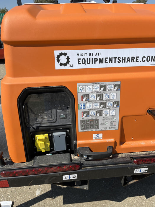 2023 Generac MLT2 Diesel, Flex Switch 120V Input, Powerzone Controller, (4) 320W LED Lights, 4kW Generator, 39.9 Gal Fuel Tank, 2" Ball, T3