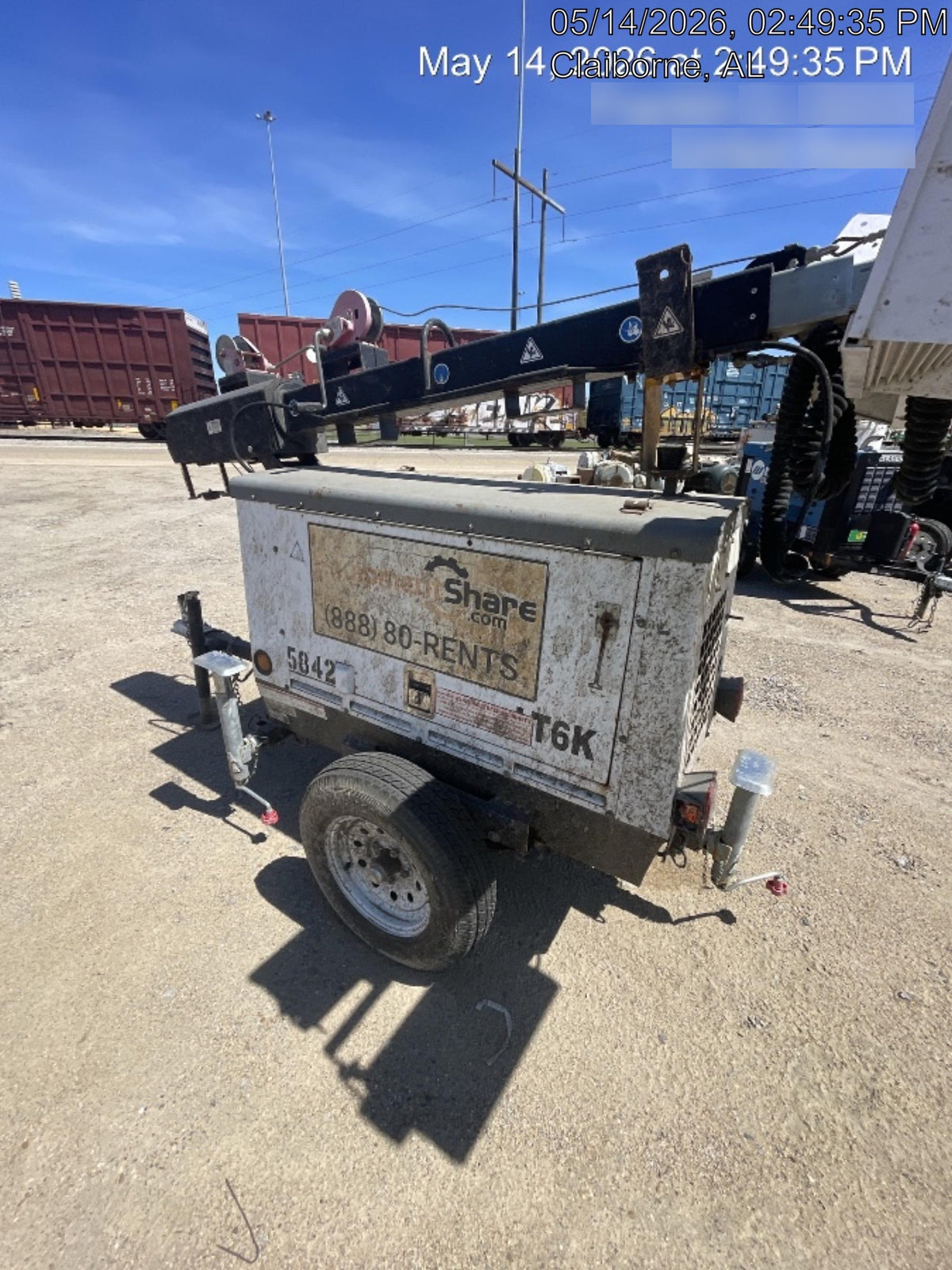 2017 Multiquip LT6K` MultiQuip LT6KV Towable Light Tower