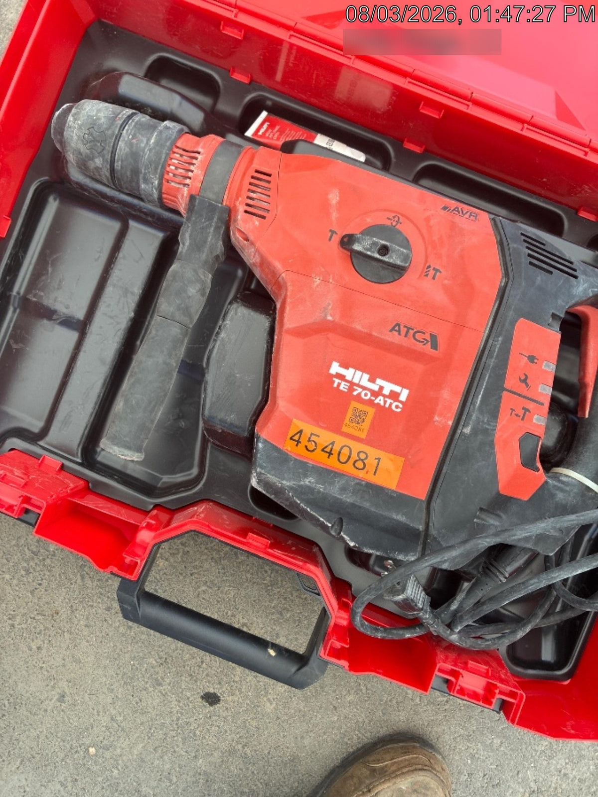 2024 HILTI TE 70-ATC/AVR