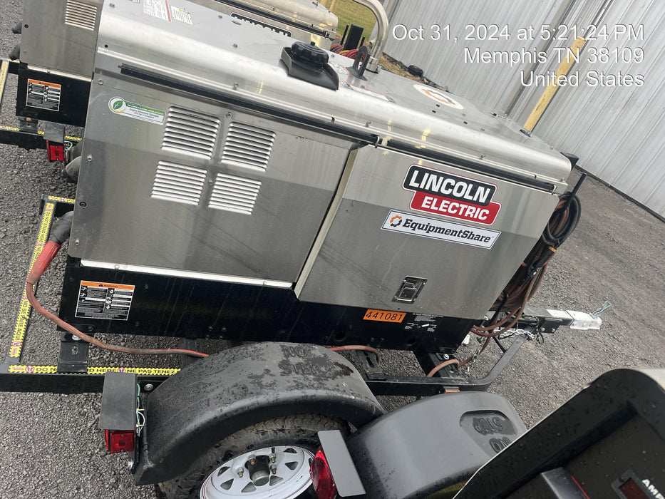 2024 Lincoln Electric LE400 Kubota V1505, Trlr, Cable Rack, Light Kit, ES Decals, T3