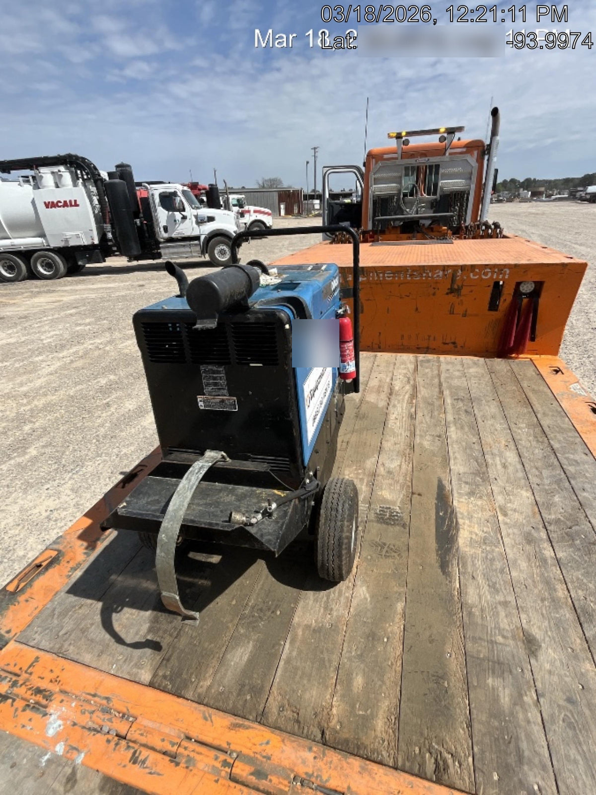 2019 Miller Electric BOBCAT 250 LP/Propane, Running Gear, Tank Bracket, Hose