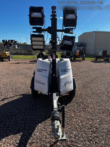2024 Generac MLT2 Diesel, Flex Switch 120V Input, Powerzone Controller, 
(4) 320W LED Lights, 4kW Generator, 39.9 Gal Fuel Tank, 2" Ball, T3