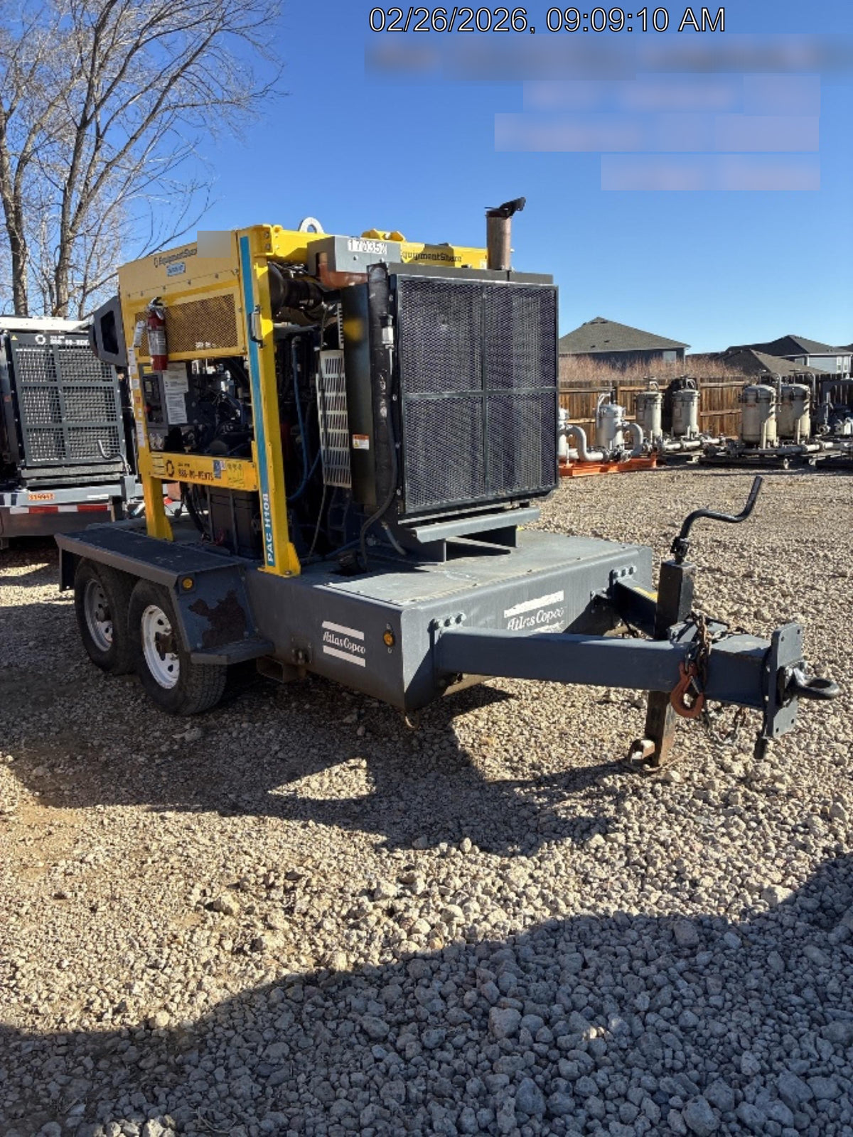 2021 ATLAS COPCO PAC H108 JD