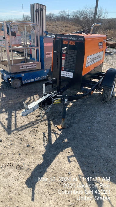 2021 Lincoln Electric Vantage 322 Vantage 322 Ready Pak 3 w/ Decals, ORANGE (includes trailer, cable rack, fender light kit) NO Telematics