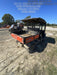 Kubota RTV-X1140W-H 4wd Utility Cart, LED Strobe, Windshield Tempered Glass, Plastic Canopy, Wire Harness Kit, Backup Alarm