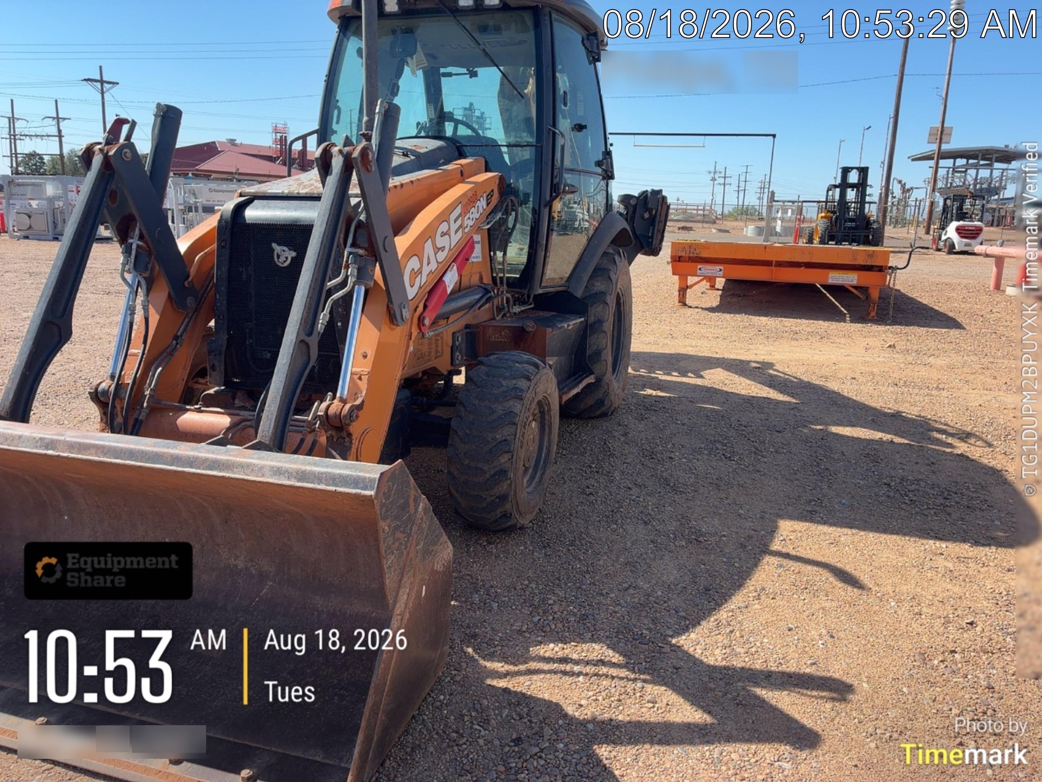 2022 CASE 580N EP - Extendable Backhoe