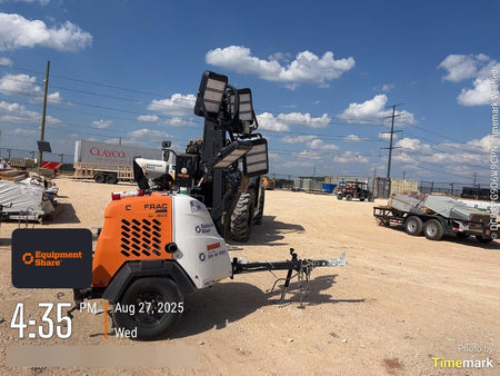 2024 Generac MLT2 Diesel, Flex Switch 120V Input, Powerzone Controller, 
(4) 320W LED Lights, 4kW Generator, 39.9 Gal Fuel Tank, 2" Ball, T3